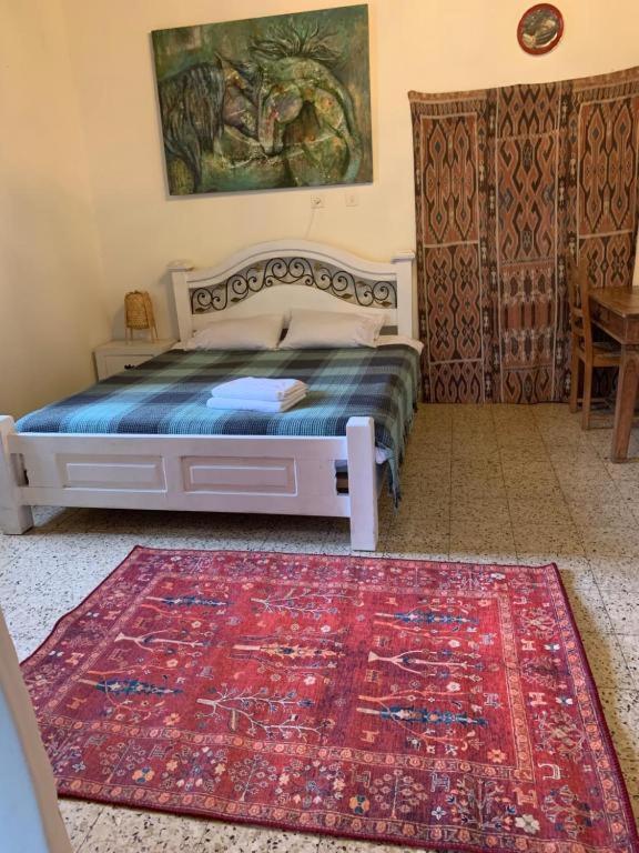 בית האבן העתיק מ-1885 עם מגונית פרטית בחצר Rosh Pinna Exterior foto